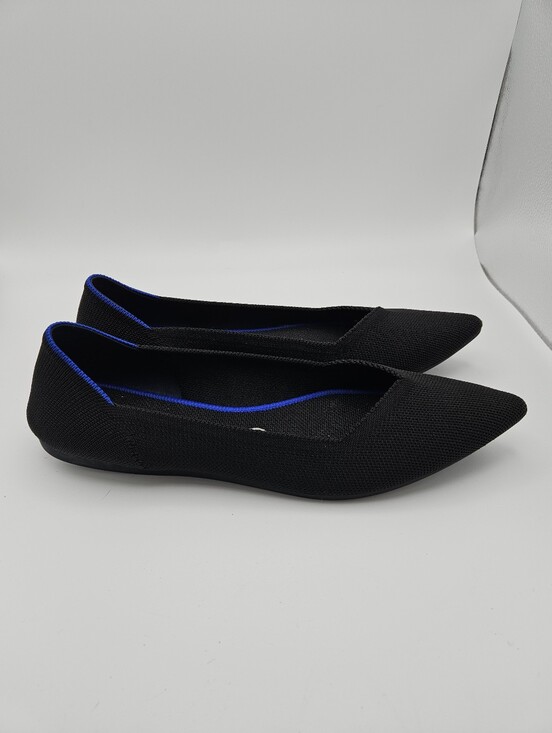Rothy's Shoes - Rothys the Point black pointed toe knit flats size 9.5